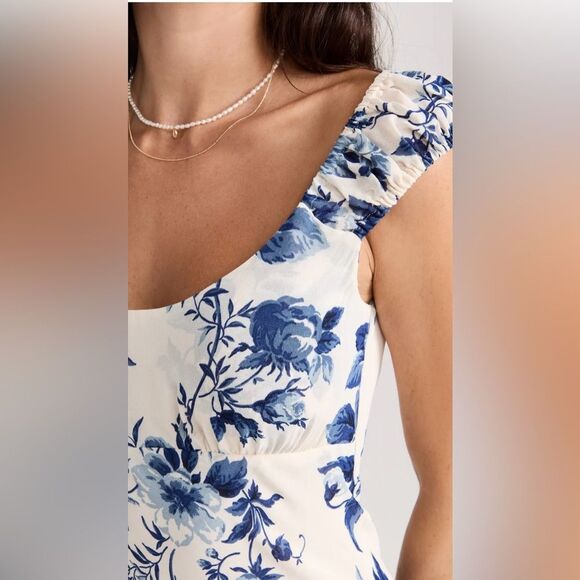 Reformation Demy Midi Dress Faye Floral Size L NWT - Picture 4 of 7